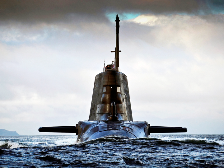 HMS Ambush S120 Astute Class Submarine 2013 Clyde