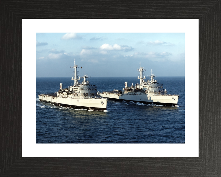 HMS Fearless (L10) Royal Navy Landing Platform Dock with HMS Intrepid (L11) Photo Print Wall Art Decor - Posters, Prints, & Visual Artwork - by Hampshire Prints (image 2 of 9)