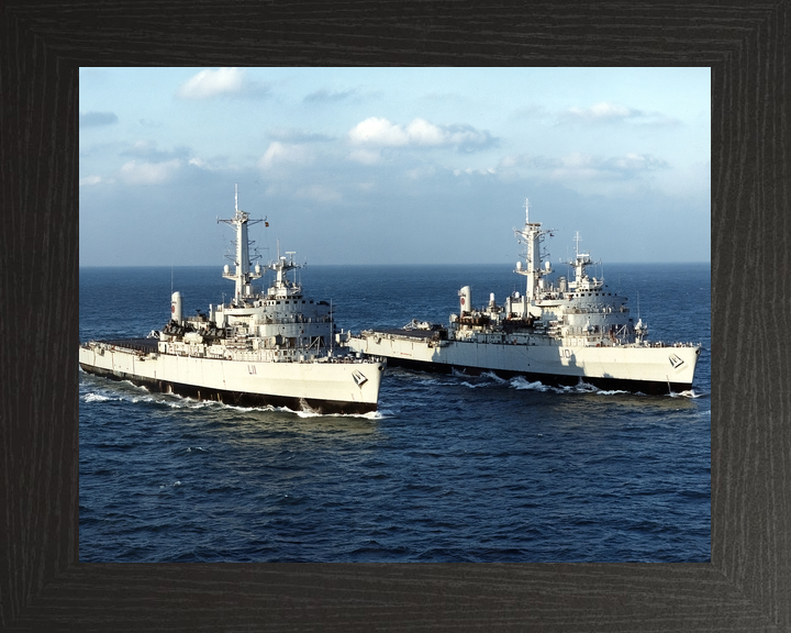 HMS Fearless (L10) Royal Navy Landing Platform Dock with HMS Intrepid (L11) Photo Print Wall Art Decor - Posters, Prints, & Visual Artwork - by Hampshire Prints (image 3 of 9)