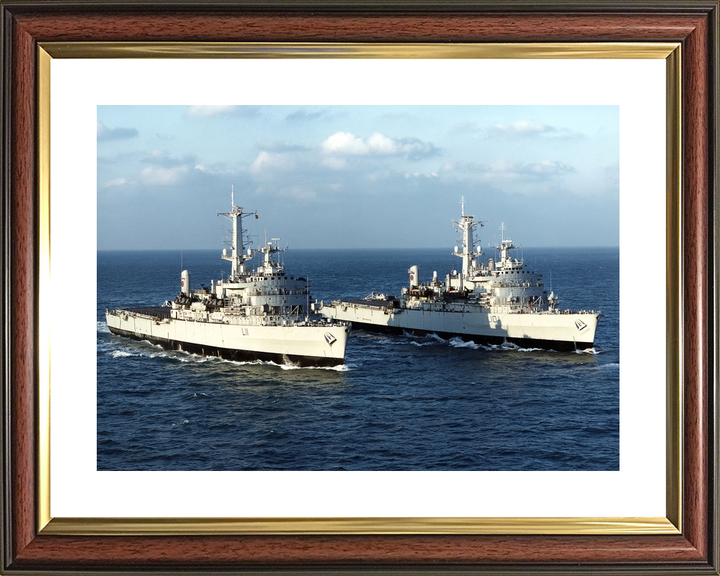HMS Fearless (L10) Royal Navy Landing Platform Dock with HMS Intrepid (L11) Photo Print Wall Art Decor - Posters, Prints, & Visual Artwork - by Hampshire Prints (image 8 of 9)