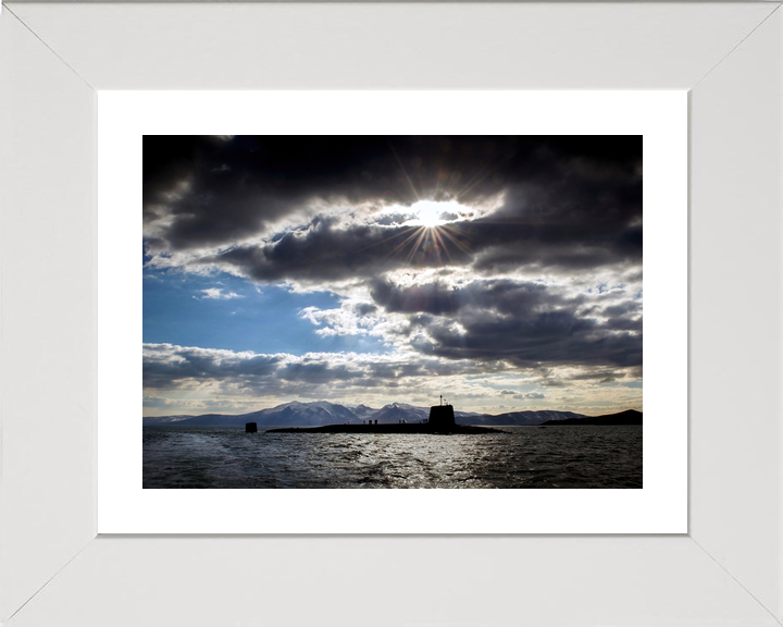 HMS Victorious S29 Vanguard Class Submarine 2013 Silhouette Photo Print - Posters, Prints, & Visual Artwork - by Hampshire Prints (image 4 of 9)