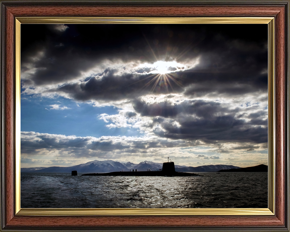 HMS Victorious S29 Vanguard Class Submarine 2013 Silhouette Photo Print - Posters, Prints, & Visual Artwork - by Hampshire Prints (image 9 of 9)