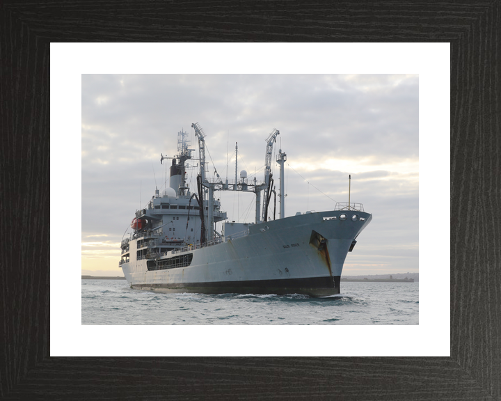 RFA Gold Rover A271 Rover Class Tanker February 2017 Low Starboard Bow View Photo Print - Posters, Prints, & Visual Artwork - by Hampshire Prints (image 2 of 9)
