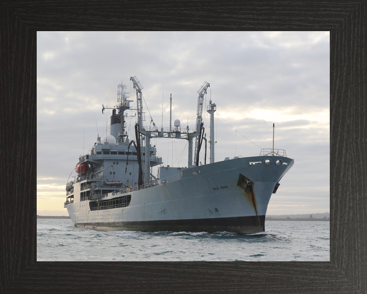 RFA Gold Rover A271 Rover Class Tanker February 2017 Low Starboard Bow View Photo Print - Posters, Prints, & Visual Artwork - by Hampshire Prints (image 3 of 9)