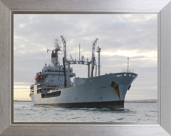 RFA Gold Rover A271 Rover Class Tanker February 2017 Low Starboard Bow View Photo Print - Posters, Prints, & Visual Artwork - by Hampshire Prints (image 7 of 9)