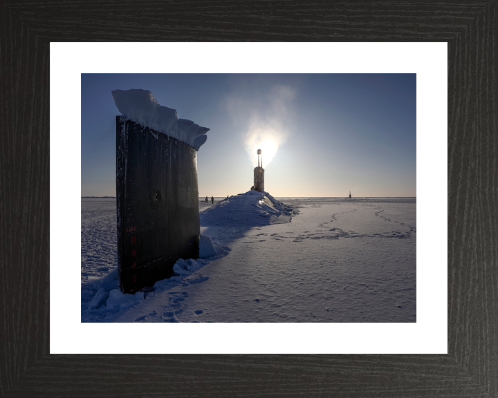 HMS Trenchant S91 Trafalgar Class Submarine 2018 ICEX Photo Print - Posters, Prints, & Visual Artwork - by Hampshire Prints (image 2 of 9)