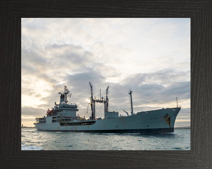 RFA Gold Rover A271 Rover Class Tanker February 2017 At Sunset Photo Print - Posters, Prints, & Visual Artwork - by Hampshire Prints (image 3 of 9)