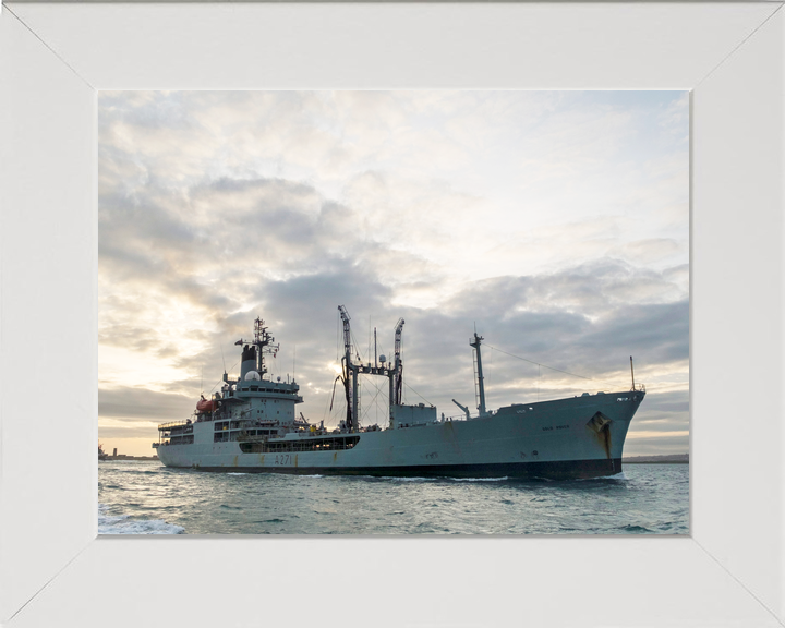 RFA Gold Rover A271 Rover Class Tanker February 2017 At Sunset Photo Print - Posters, Prints, & Visual Artwork - by Hampshire Prints (image 5 of 9)