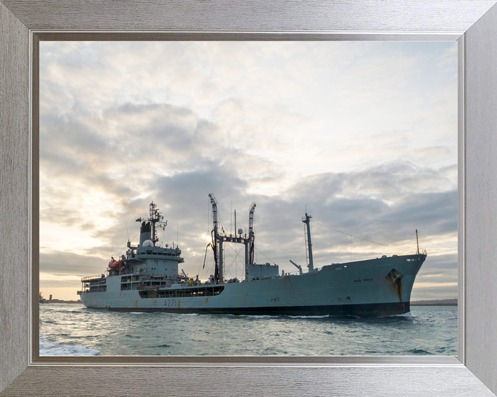RFA Gold Rover A271 Rover Class Tanker February 2017 At Sunset Photo Print - Posters, Prints, & Visual Artwork - by Hampshire Prints (image 7 of 9)