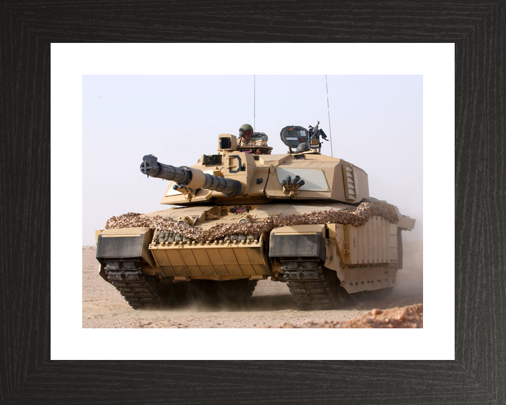 British Army Queen's Royal Lancers Challenger 2 Kuwait March 2003