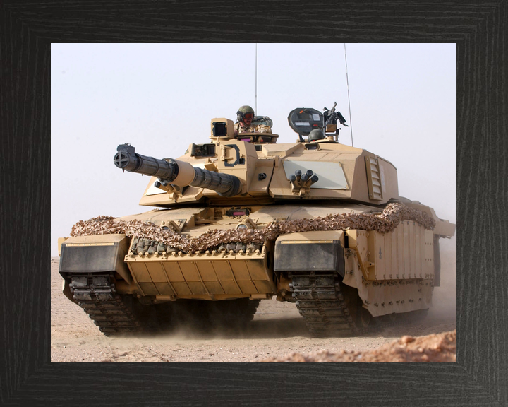 British Army Queen's Royal Lancers Challenger 2 Kuwait March 2003