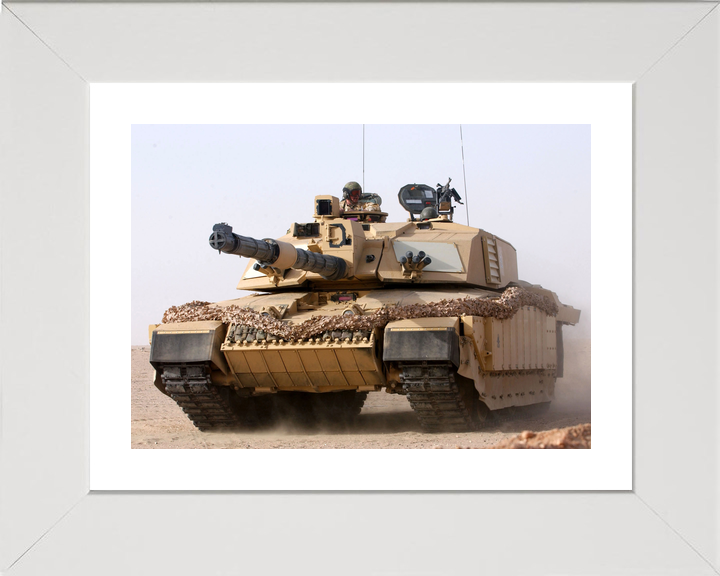 British Army Queen's Royal Lancers Challenger 2 Kuwait March 2003