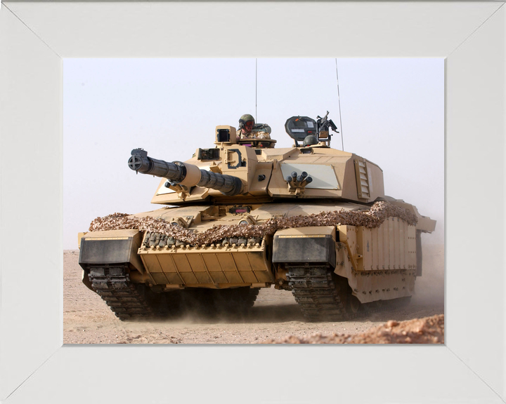 British Army Queen's Royal Lancers Challenger 2 Kuwait March 2003