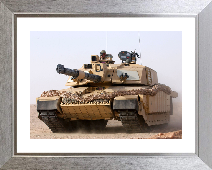 British Army Queen's Royal Lancers Challenger 2 Kuwait March 2003