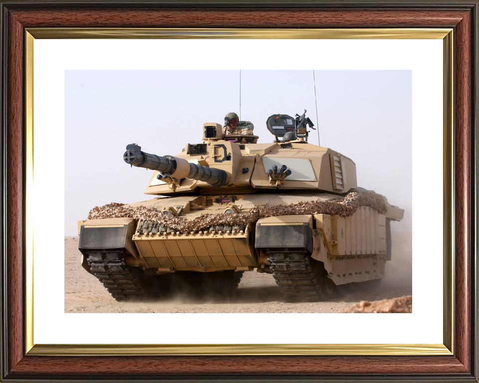 British Army Queen's Royal Lancers Challenger 2 Kuwait March 2003