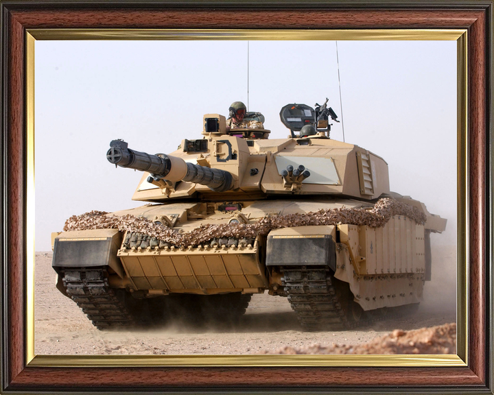 British Army Queen's Royal Lancers Challenger 2 Kuwait March 2003
