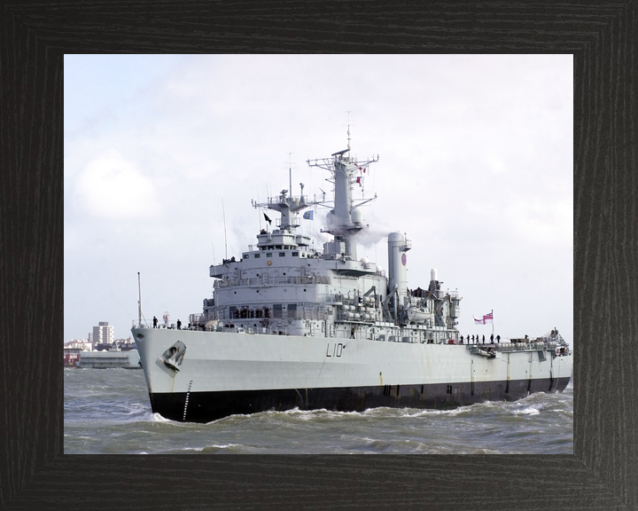 HMS Fearless (L10) Royal Navy Fearless Class Landing Platform Dock Port Bow View Photo Print Wall Art Decor - Posters, Prints, & Visual Artwork - by Hampshire Prints (image 3 of 9)