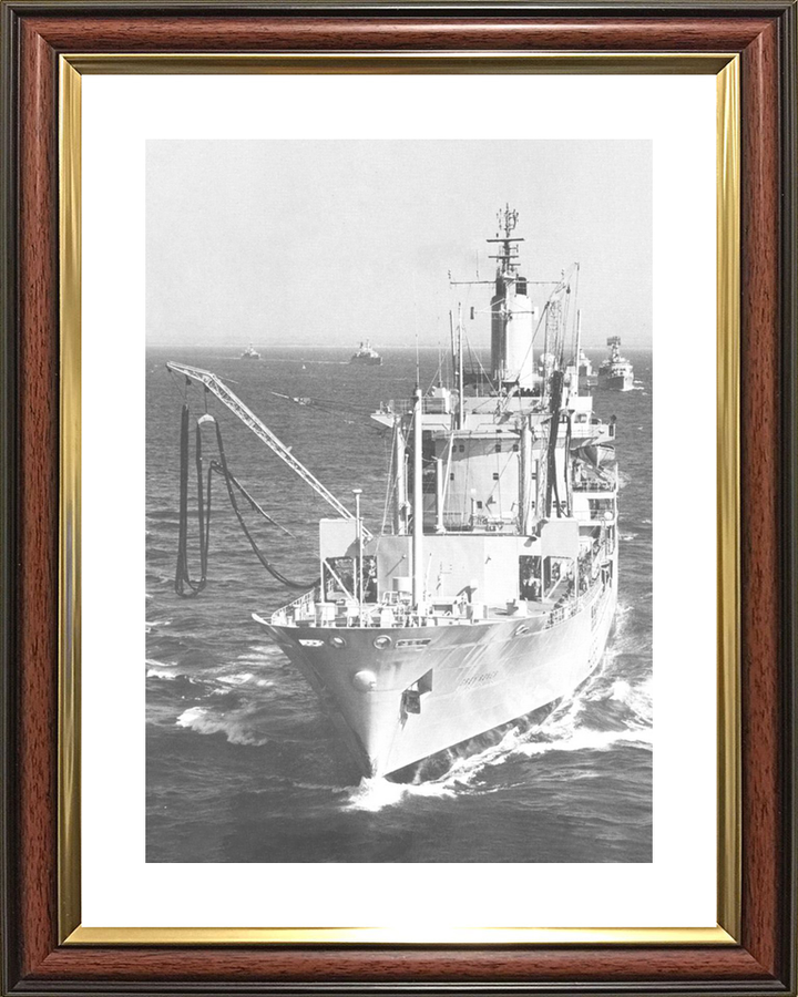 RFA Grey Rover A269 Rover Class Tanker Bow View Photo Print - Posters, Prints, & Visual Artwork - by Hampshire Prints (image 8 of 9)