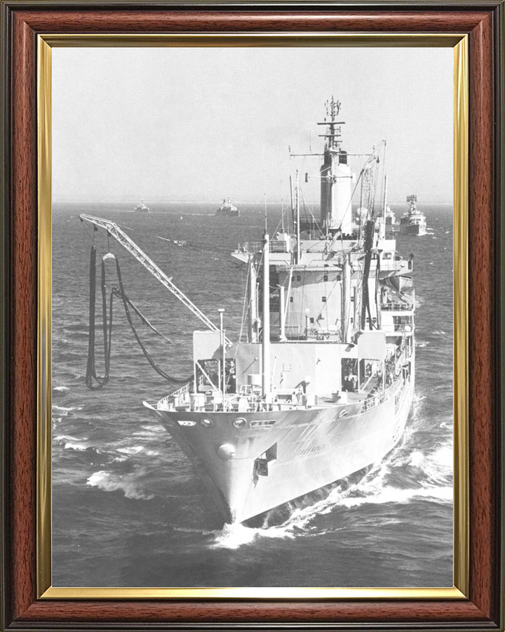 RFA Grey Rover A269 Rover Class Tanker Bow View Photo Print - Posters, Prints, & Visual Artwork - by Hampshire Prints (image 9 of 9)
