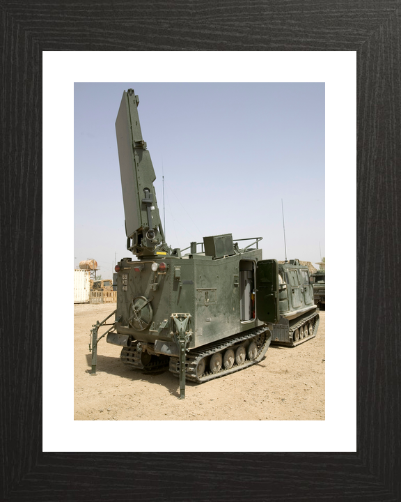 British Army Royal Artillery MAMBA Radar BV206 Iraq May 2004