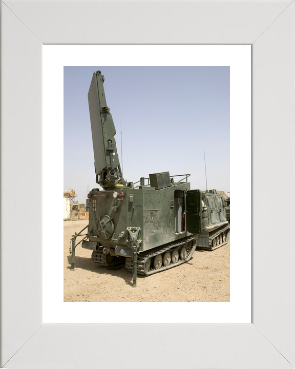 British Army Royal Artillery MAMBA Radar BV206 Iraq May 2004