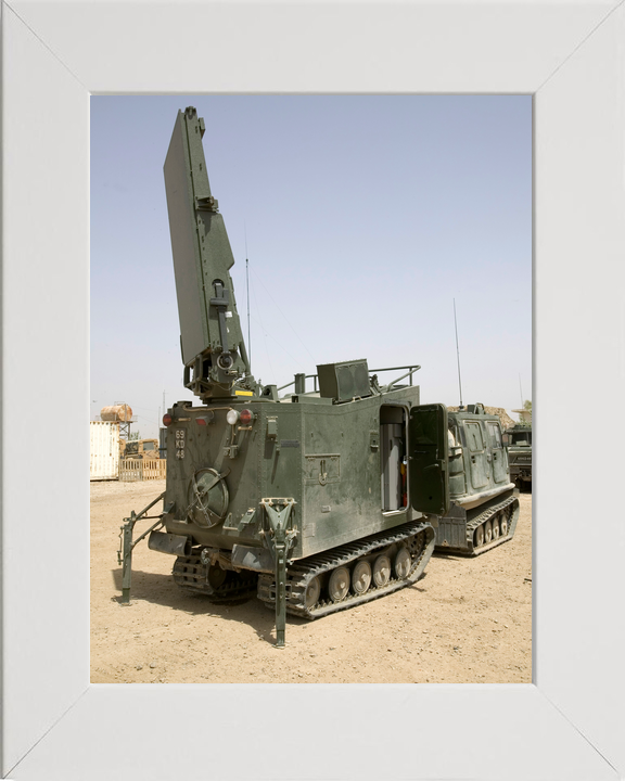 British Army Royal Artillery MAMBA Radar BV206 Iraq May 2004