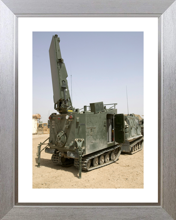 British Army Royal Artillery MAMBA Radar BV206 Iraq May 2004