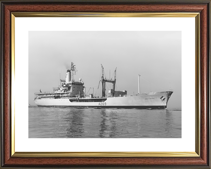 RFA Grey Rover A269 Rover Class Tanker Low Starboard View Photo Print - Posters, Prints, & Visual Artwork - by Hampshire Prints (image 8 of 9)