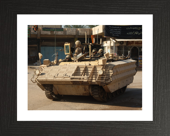 British Army Royal Green Jackets Bulldog Crew Basra January 2007