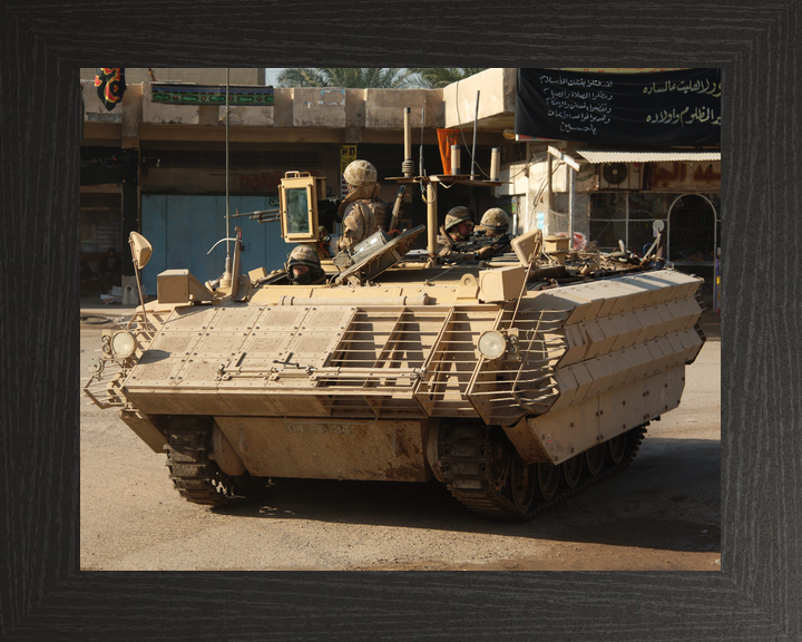 British Army Royal Green Jackets Bulldog Crew Basra January 2007