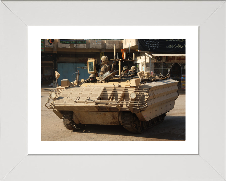 British Army Royal Green Jackets Bulldog Crew Basra January 2007