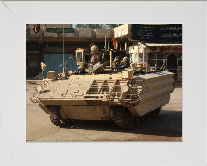 British Army Royal Green Jackets Bulldog Crew Basra January 2007