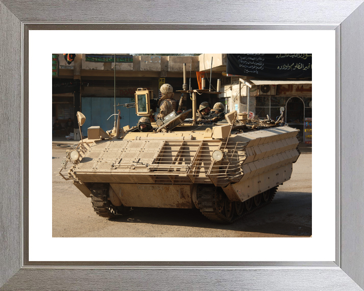 British Army Royal Green Jackets Bulldog Crew Basra January 2007