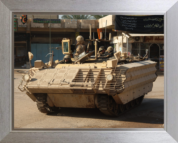 British Army Royal Green Jackets Bulldog Crew Basra January 2007