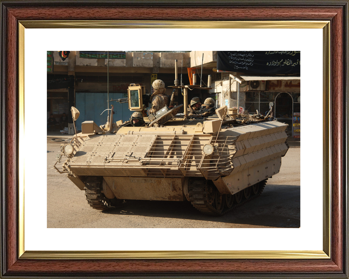 British Army Royal Green Jackets Bulldog Crew Basra January 2007