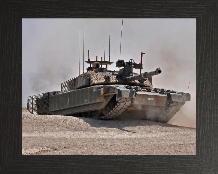 British Army Queen's Royal Hussars Challenger 2 Basra April 2009