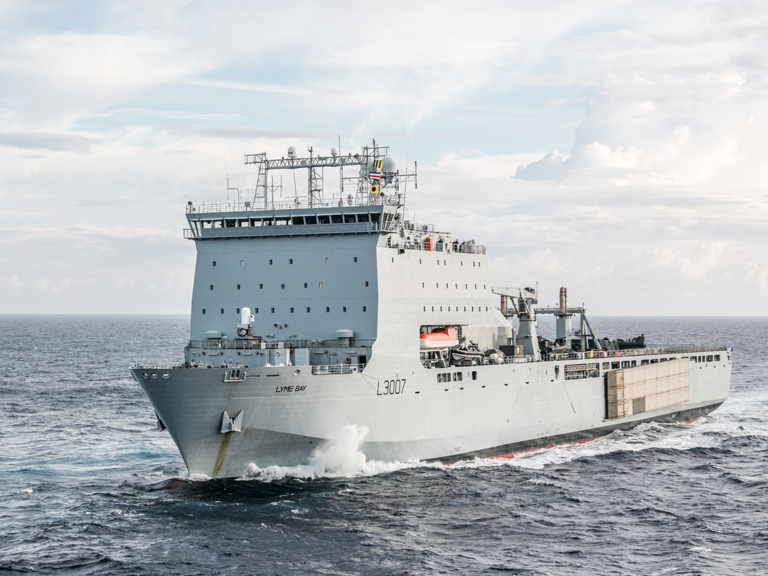 RFA Lyme Bay L3007 Bay Class Ship November 2020