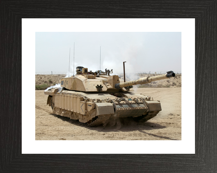 British Army Queen's Royal Lancers Challenger 2 Basra May 2004