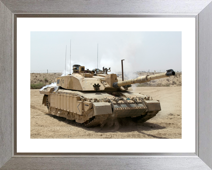 British Army Queen's Royal Lancers Challenger 2 Basra May 2004