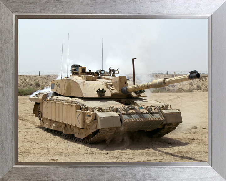 British Army Queen's Royal Lancers Challenger 2 Basra May 2004