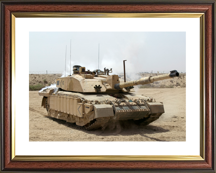 British Army Queen's Royal Lancers Challenger 2 Basra May 2004