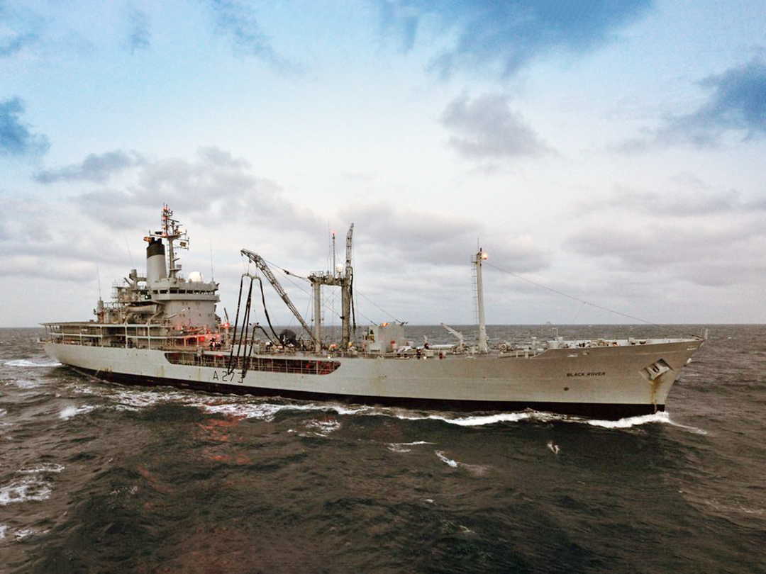 RFA Black Rover A273 Rover Class Tanker November 2011 Photo Print - Posters, Prints, & Visual Artwork - by Hampshire Prints (image 1 of 9)