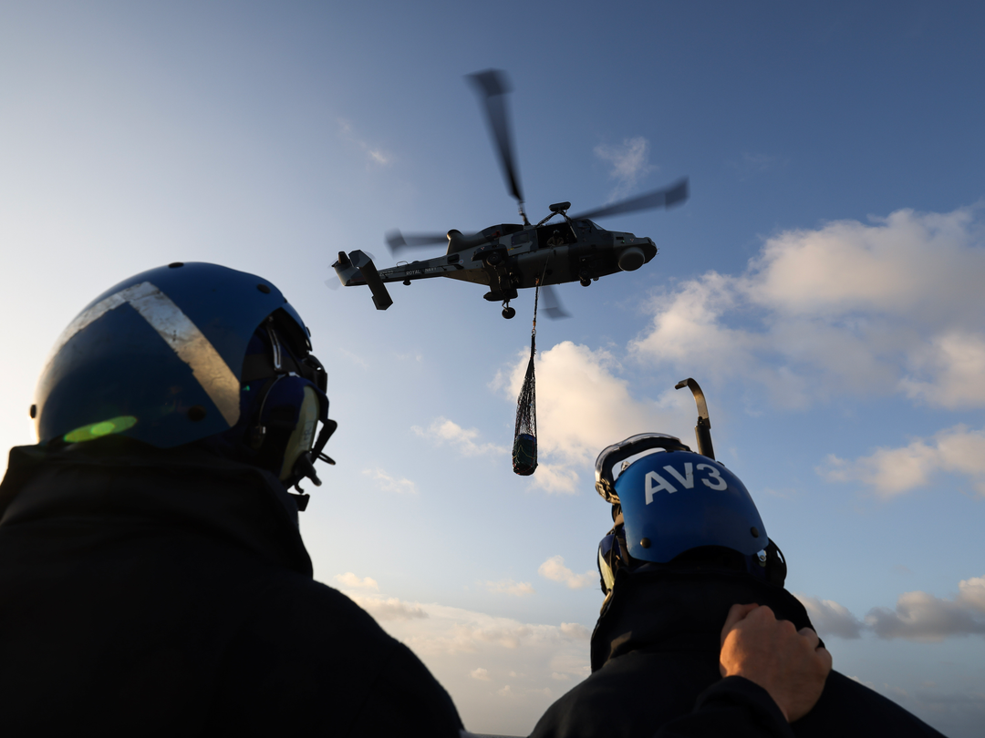 Wildcat Helicopter VERTREP 2025 Photo Print - Royal Navy Aircraft Hampshire Prints 6 x 4 No Frame No