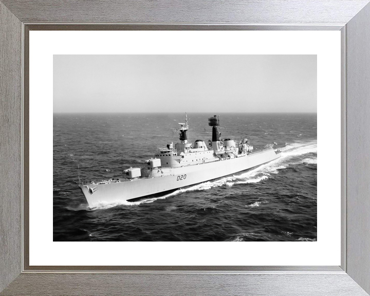 HMS Fife (D20) Royal Navy County Class Destroyer Port Side View Photo Print Wall Art Decor - Posters, Prints, & Visual Artwork - by Hampshire Prints (image 6 of 9)
