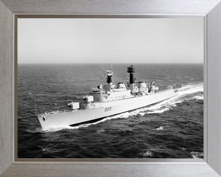 HMS Fife (D20) Royal Navy County Class Destroyer Port Side View Photo Print Wall Art Decor - Posters, Prints, & Visual Artwork - by Hampshire Prints (image 7 of 9)