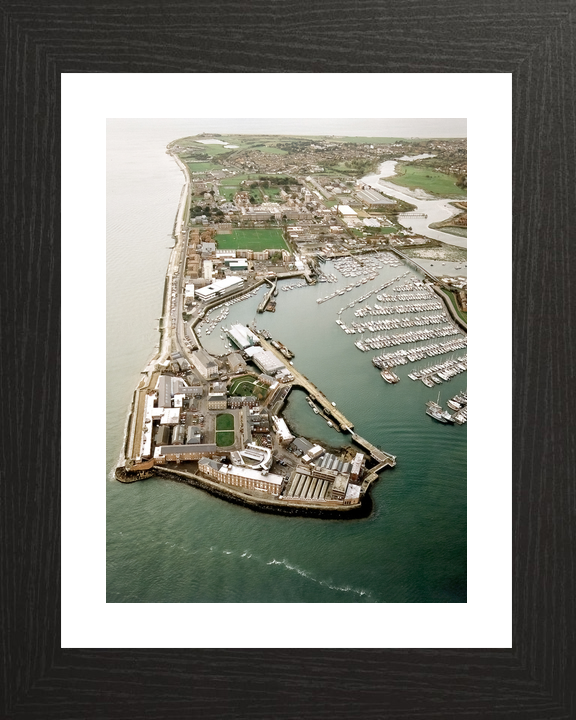 HMS Dolphin Gosport Submarines Alongside Royal Navy Shore Establishment 2002 Photo Print - Posters, Prints, & Visual Artwork - by Hampshire Prints (image 2 of 9)
