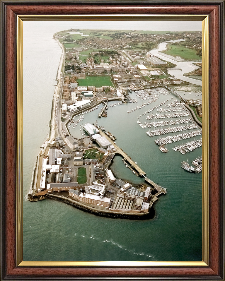 HMS Dolphin Gosport Submarines Alongside Royal Navy Shore Establishment 2002 Photo Print - Posters, Prints, & Visual Artwork - by Hampshire Prints (image 9 of 9)