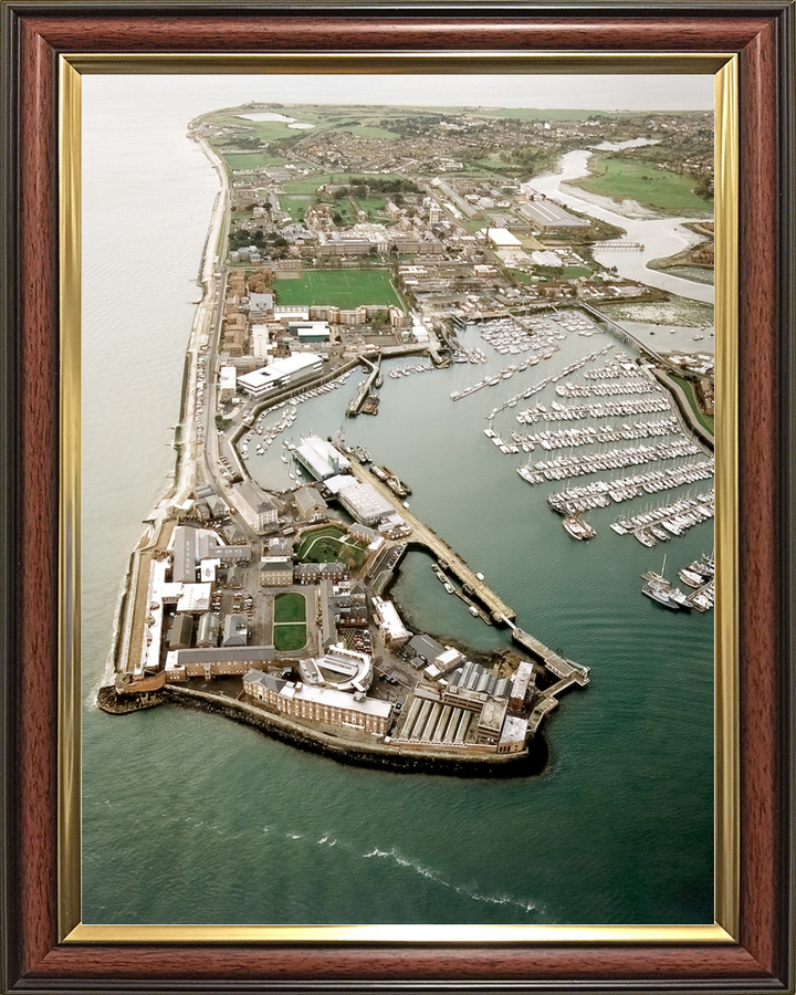 HMS Dolphin Gosport Submarines Alongside Royal Navy Shore Establishment 2002 Photo Print - Posters, Prints, & Visual Artwork - by Hampshire Prints (image 9 of 9)