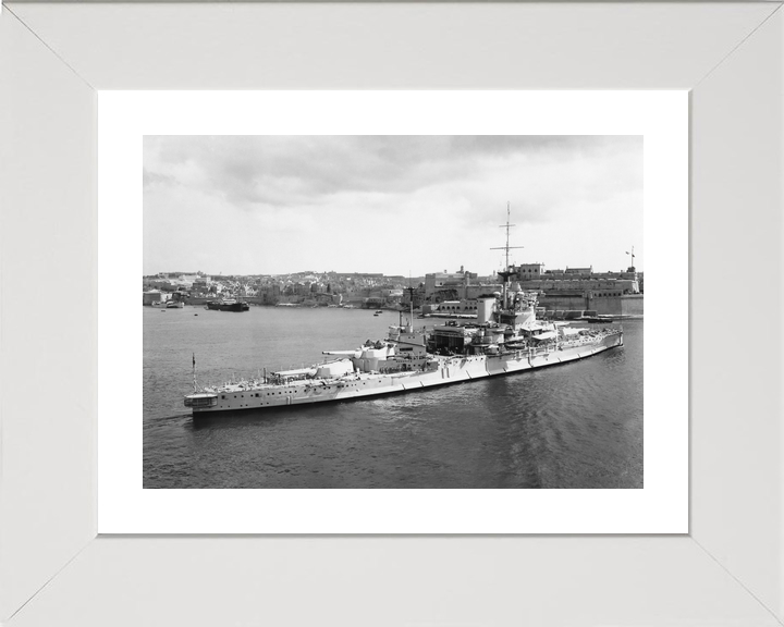 HMS Warspite 03 Queen Elizabeth Class Battleship 1938 Photo Print - Posters, Prints, & Visual Artwork - by Hampshire Prints (image 4 of 9)