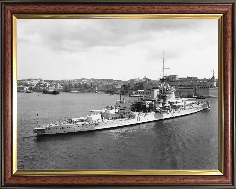 HMS Warspite 03 Queen Elizabeth Class Battleship 1938 Photo Print - Posters, Prints, & Visual Artwork - by Hampshire Prints (image 9 of 9)
